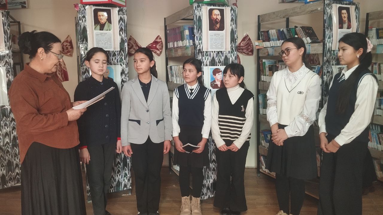 “Kitob bilan do‘stlashamiz” nomli ekskursiya